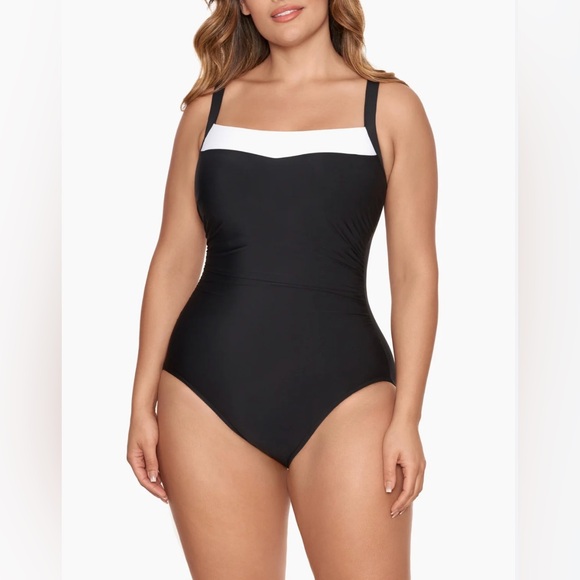 Miraclesuit Kara Colorblock Size 24W - Picture 1 of 7